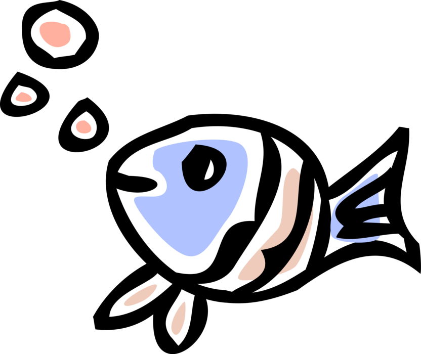 Vector Illustration of Marine Aquatic Tropical Fish