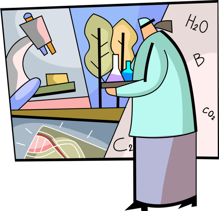 Vector Illustration of Genetic Engineering or DNA Modification Manipulates Organism's Genome Using Biotechnology