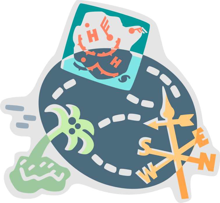 Vector Illustration of Global Warming and Climate Change Impact on Weather Patterns