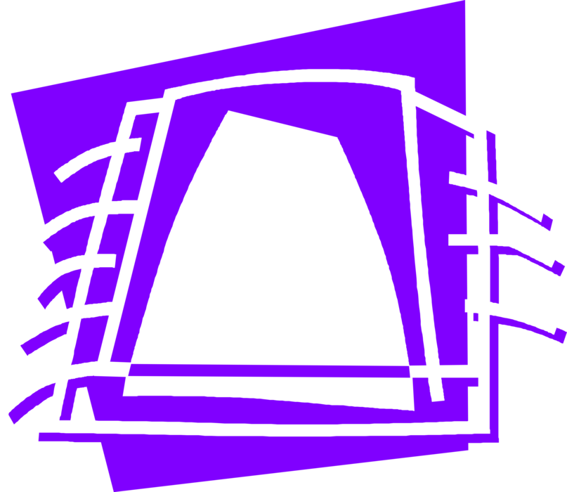 Vector Illustration of Integrated Circuit Electronic Component Microprocessor Microchip