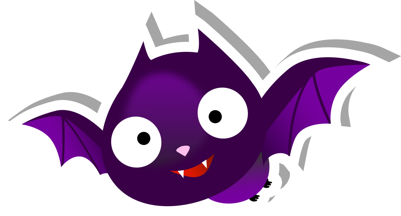 Flying Bat Sticker