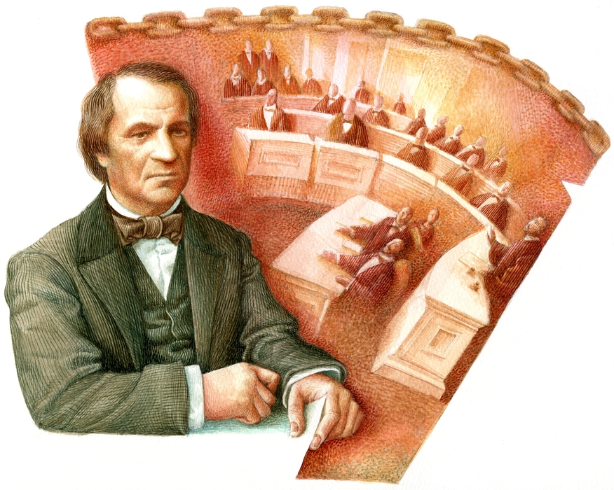 President Andrew Johnson, 17Th President of The United States