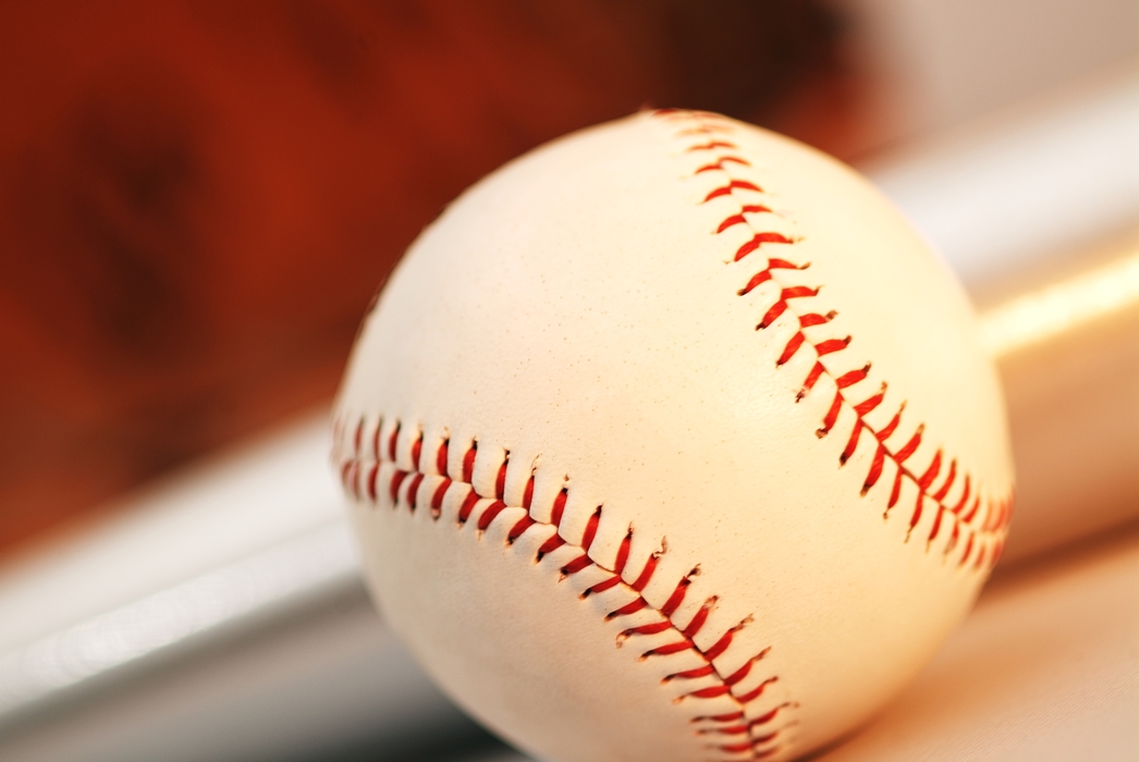 Baseball Glove, Bat & Ball