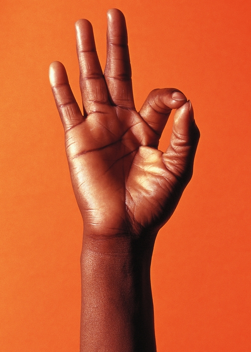 African-American Ok Sign