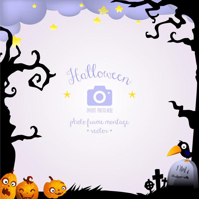 Halloween Night Frame