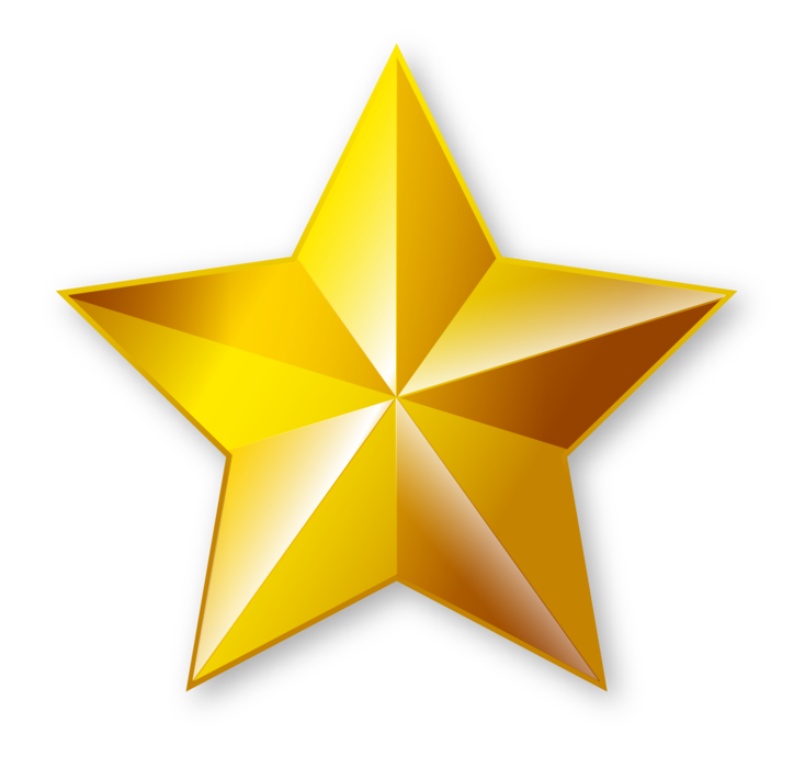Shiny Golden Star