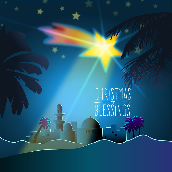 Shooting Star Christmas Blessings