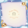 Wannapik vector happy holidays photo frame 01