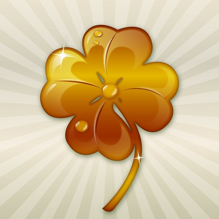 Four Leaf Golden Clover