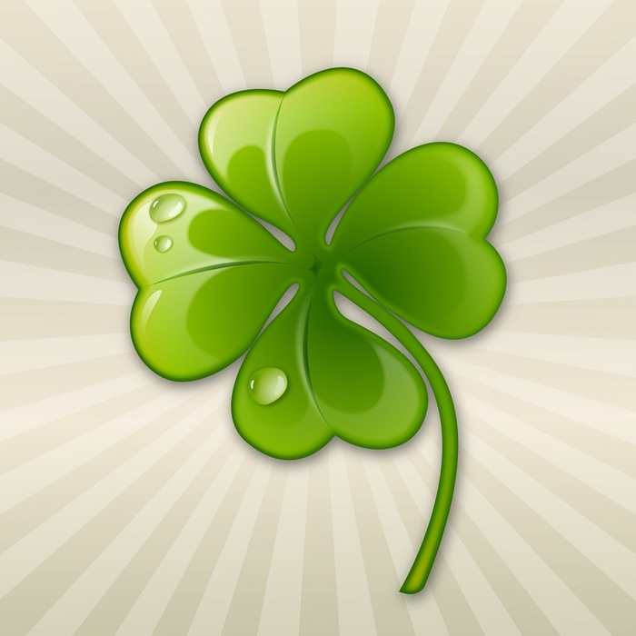 St. Patrick's Lucky Four Leaf Clover