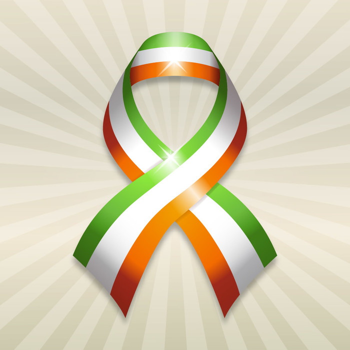 St. Patrick's Day Irish Pride Flag Ribbon