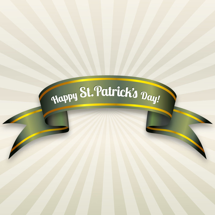 Happy St. Patrick's Day Banner