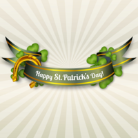 1f4wejejlx st patricks day essentials 2 ribbon horshoe banner