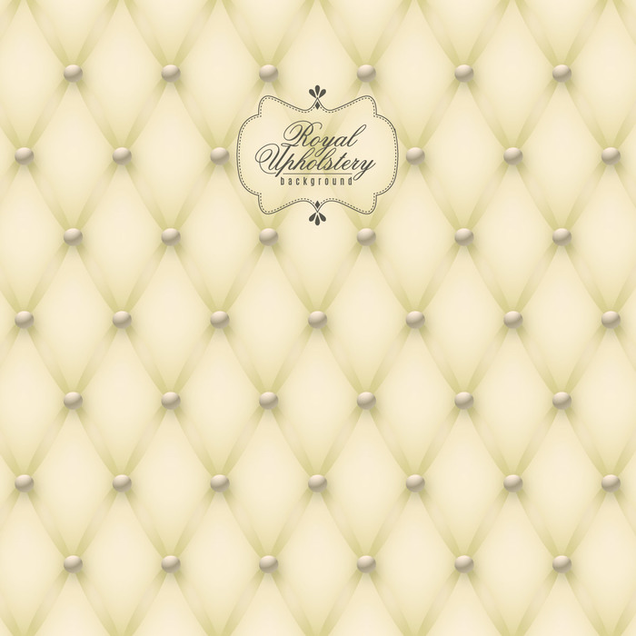 Royal Upholstery Vector Background Illustration