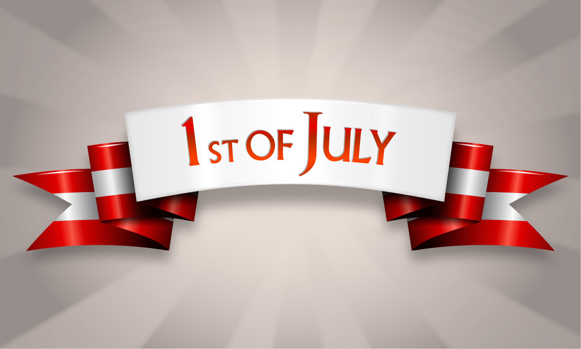 Canada Day 1st of July Banner