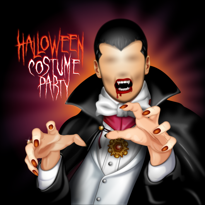 Dracula Costume Overlay